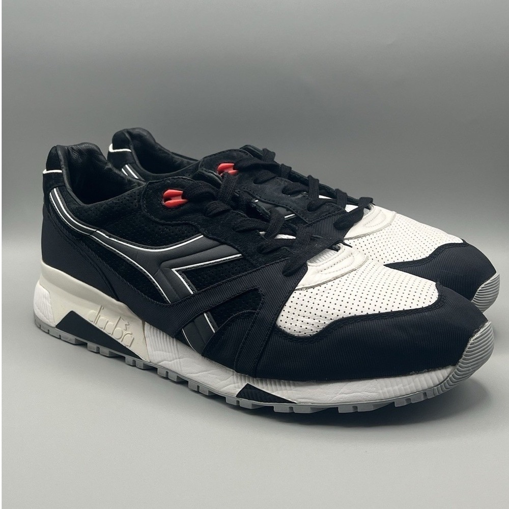 Diadora N9000 x Concepts Ratpack Tuxedo Retro Shoes - Men's Size 13 USED